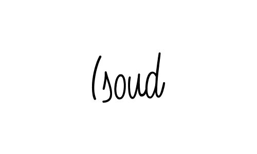 Also we have Isoud name is the best signature style. Create professional handwritten signature collection using Angelique-Rose-font-FFP autograph style. Isoud signature style 5 images and pictures png