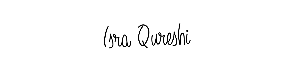 Angelique-Rose-font-FFP is a professional signature style that is perfect for those who want to add a touch of class to their signature. It is also a great choice for those who want to make their signature more unique. Get Isra Qureshi name to fancy signature for free. Isra Qureshi signature style 5 images and pictures png