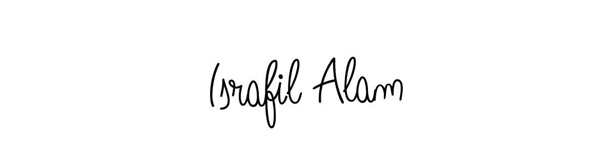 The best way (Angelique-Rose-font-FFP) to make a short signature is to pick only two or three words in your name. The name Israfil Alam include a total of six letters. For converting this name. Israfil Alam signature style 5 images and pictures png