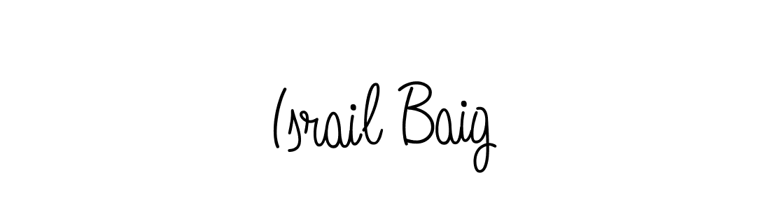 Also You can easily find your signature by using the search form. We will create Israil Baig name handwritten signature images for you free of cost using Angelique-Rose-font-FFP sign style. Israil Baig signature style 5 images and pictures png