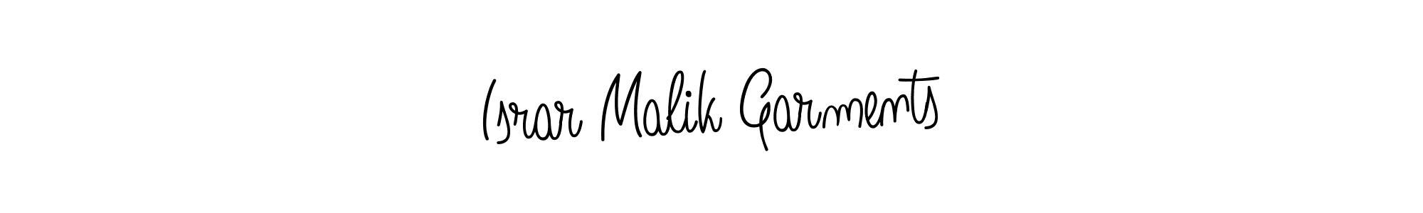 How to make Israr Malik Garments signature? Angelique-Rose-font-FFP is a professional autograph style. Create handwritten signature for Israr Malik Garments name. Israr Malik Garments signature style 5 images and pictures png