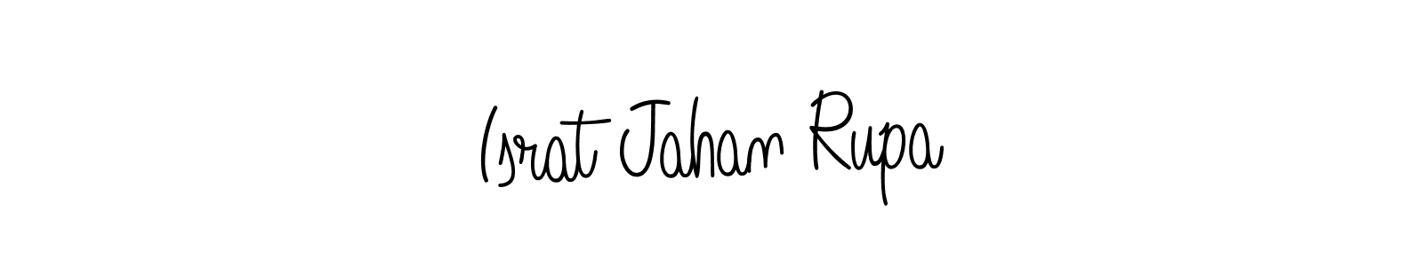 It looks lik you need a new signature style for name Israt Jahan Rupa. Design unique handwritten (Angelique-Rose-font-FFP) signature with our free signature maker in just a few clicks. Israt Jahan Rupa signature style 5 images and pictures png