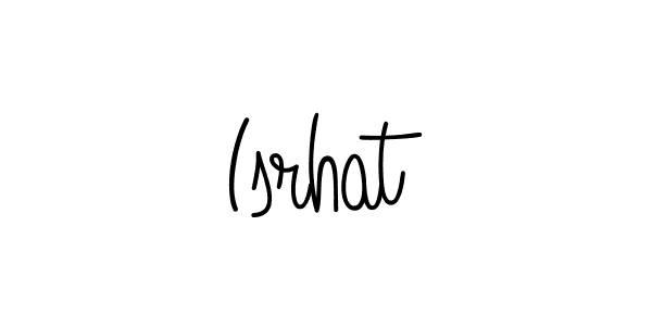 You can use this online signature creator to create a handwritten signature for the name Isrhat. This is the best online autograph maker. Isrhat signature style 5 images and pictures png
