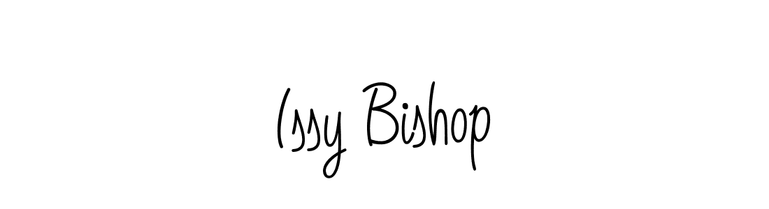 The best way (Angelique-Rose-font-FFP) to make a short signature is to pick only two or three words in your name. The name Issy Bishop include a total of six letters. For converting this name. Issy Bishop signature style 5 images and pictures png