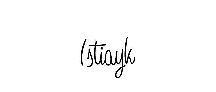 It looks lik you need a new signature style for name Istiayk. Design unique handwritten (Angelique-Rose-font-FFP) signature with our free signature maker in just a few clicks. Istiayk signature style 5 images and pictures png