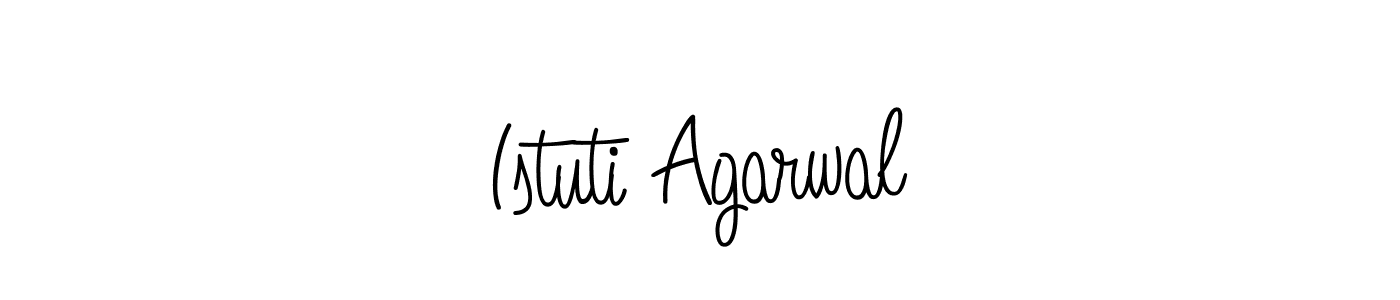 This is the best signature style for the Istuti Agarwal name. Also you like these signature font (Angelique-Rose-font-FFP). Mix name signature. Istuti Agarwal signature style 5 images and pictures png