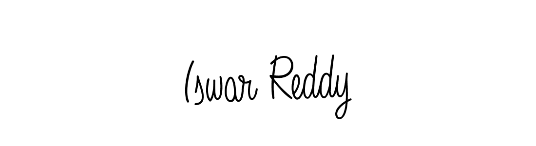 Iswar Reddy stylish signature style. Best Handwritten Sign (Angelique-Rose-font-FFP) for my name. Handwritten Signature Collection Ideas for my name Iswar Reddy. Iswar Reddy signature style 5 images and pictures png