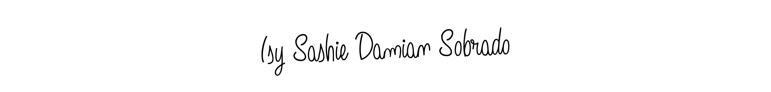 You can use this online signature creator to create a handwritten signature for the name Isy Sashie Damian Sobrado. This is the best online autograph maker. Isy Sashie Damian Sobrado signature style 5 images and pictures png