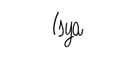 Make a beautiful signature design for name Isya. Use this online signature maker to create a handwritten signature for free. Isya signature style 5 images and pictures png