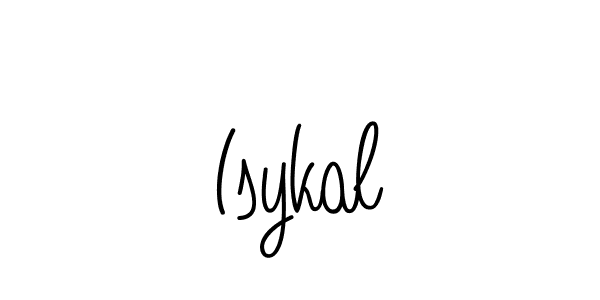 How to make Isykal signature? Angelique-Rose-font-FFP is a professional autograph style. Create handwritten signature for Isykal name. Isykal signature style 5 images and pictures png