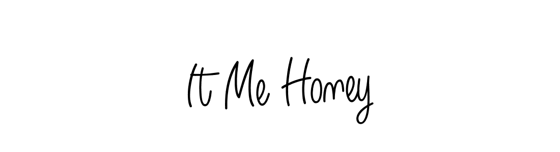 How to Draw It Me Honey signature style? Angelique-Rose-font-FFP is a latest design signature styles for name It Me Honey. It Me Honey signature style 5 images and pictures png