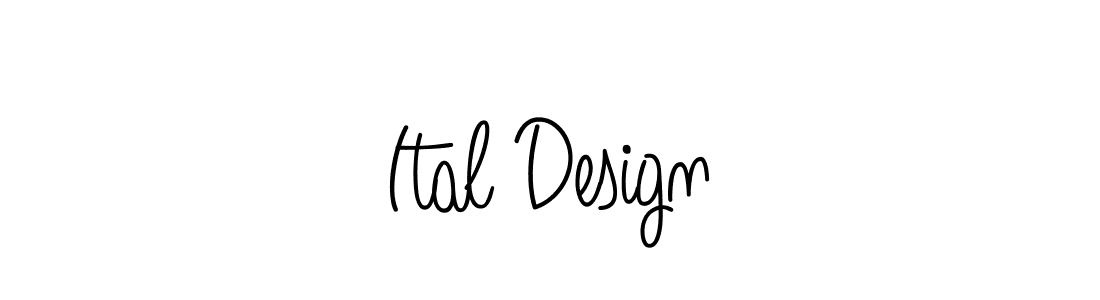 Make a short Ital Design signature style. Manage your documents anywhere anytime using Angelique-Rose-font-FFP. Create and add eSignatures, submit forms, share and send files easily. Ital Design signature style 5 images and pictures png