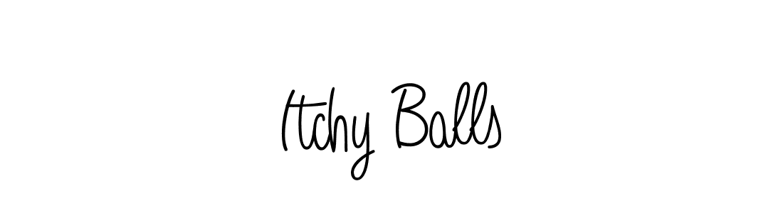 Also we have Itchy Balls name is the best signature style. Create professional handwritten signature collection using Angelique-Rose-font-FFP autograph style. Itchy Balls signature style 5 images and pictures png