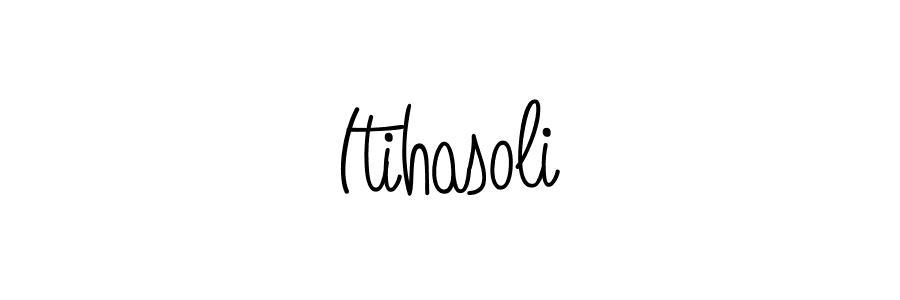 How to Draw Itihasoli signature style? Angelique-Rose-font-FFP is a latest design signature styles for name Itihasoli. Itihasoli signature style 5 images and pictures png