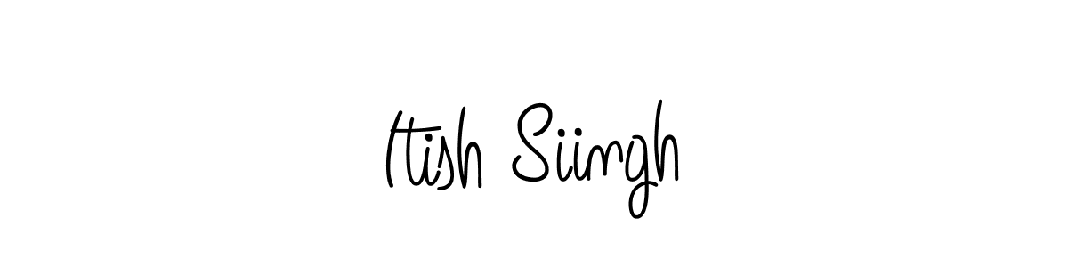 Angelique-Rose-font-FFP is a professional signature style that is perfect for those who want to add a touch of class to their signature. It is also a great choice for those who want to make their signature more unique. Get Itish Siingh name to fancy signature for free. Itish Siingh signature style 5 images and pictures png