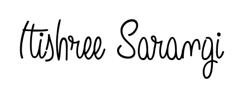 You should practise on your own different ways (Angelique-Rose-font-FFP) to write your name (Itishree Sarangi) in signature. Don't let someone else do it for you. Itishree Sarangi signature style 5 images and pictures png