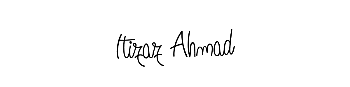 Design your own signature with our free online signature maker. With this signature software, you can create a handwritten (Angelique-Rose-font-FFP) signature for name Itizaz Ahmad. Itizaz Ahmad signature style 5 images and pictures png