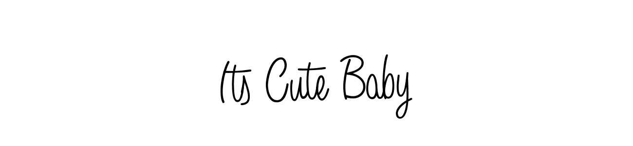 Here are the top 10 professional signature styles for the name Its Cute Baby. These are the best autograph styles you can use for your name. Its Cute Baby signature style 5 images and pictures png