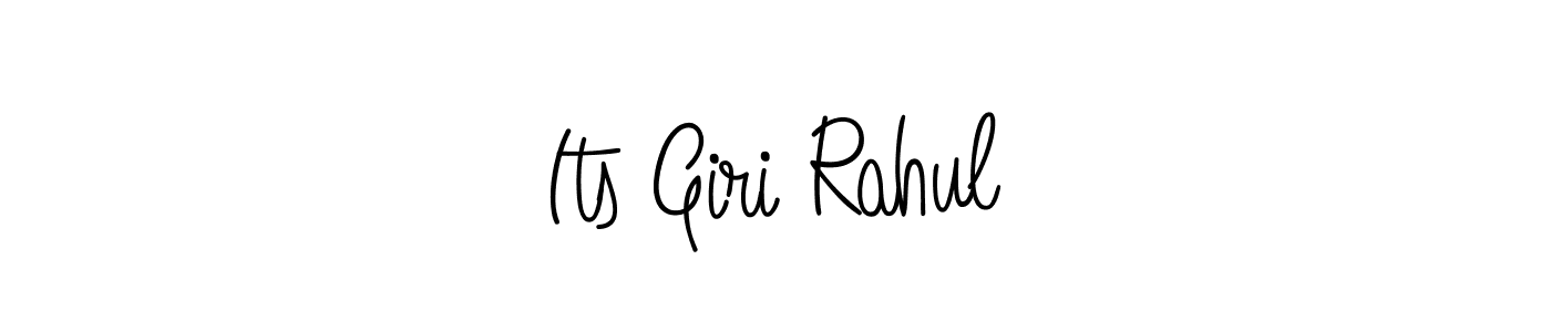 It looks lik you need a new signature style for name Its Giri Rahul. Design unique handwritten (Angelique-Rose-font-FFP) signature with our free signature maker in just a few clicks. Its Giri Rahul signature style 5 images and pictures png