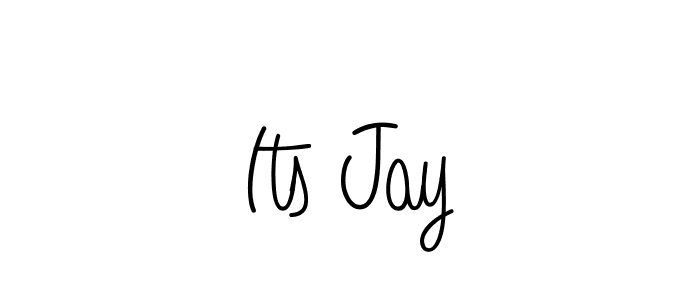 The best way (Angelique-Rose-font-FFP) to make a short signature is to pick only two or three words in your name. The name Its Jay include a total of six letters. For converting this name. Its Jay signature style 5 images and pictures png