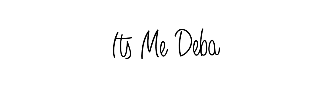 Similarly Angelique-Rose-font-FFP is the best handwritten signature design. Signature creator online .You can use it as an online autograph creator for name Its Me Deba. Its Me Deba signature style 5 images and pictures png