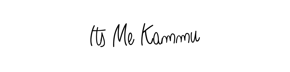 How to make Its Me Kammu signature? Angelique-Rose-font-FFP is a professional autograph style. Create handwritten signature for Its Me Kammu name. Its Me Kammu signature style 5 images and pictures png