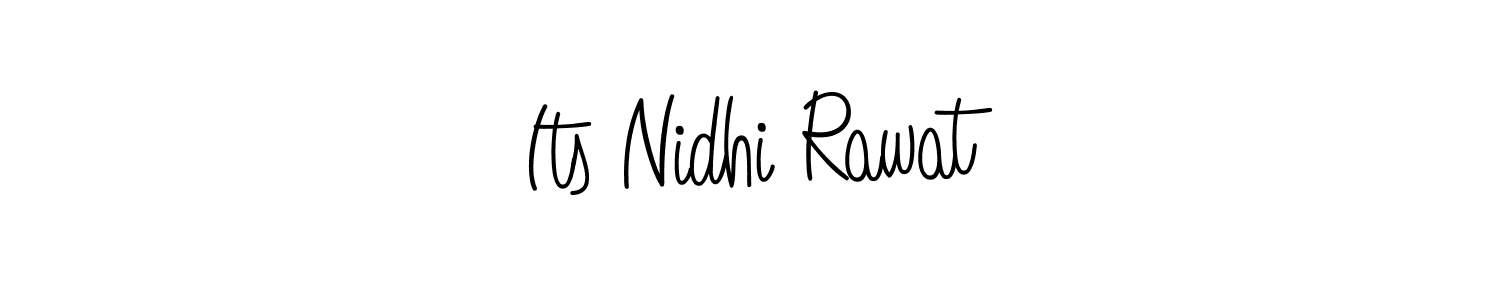 Once you've used our free online signature maker to create your best signature Angelique-Rose-font-FFP style, it's time to enjoy all of the benefits that Its Nidhi Rawat name signing documents. Its Nidhi Rawat signature style 5 images and pictures png