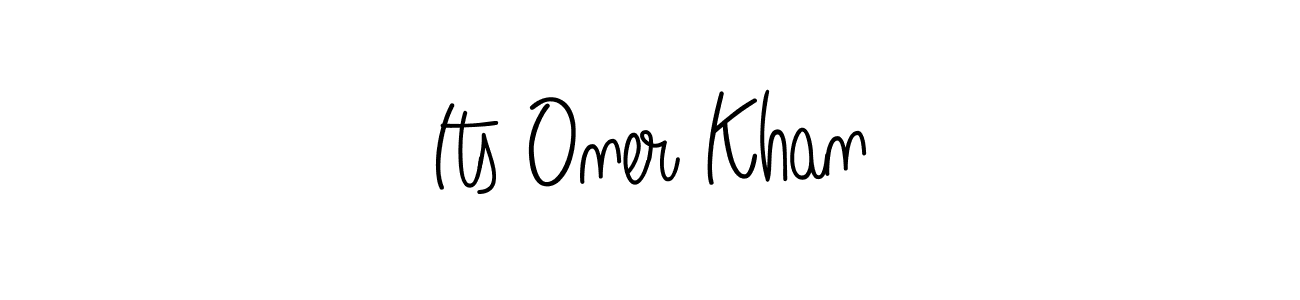 Also we have Its Oner Khan name is the best signature style. Create professional handwritten signature collection using Angelique-Rose-font-FFP autograph style. Its Oner Khan signature style 5 images and pictures png
