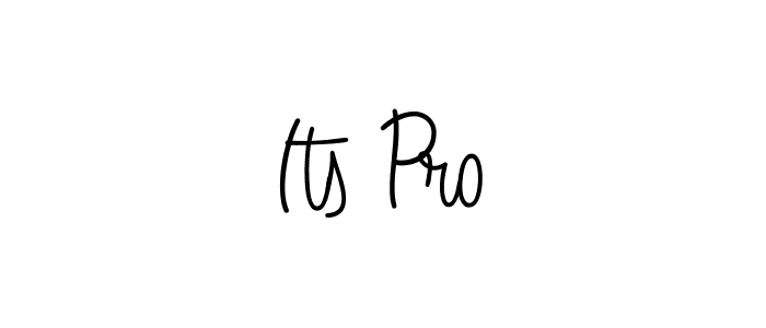 The best way (Angelique-Rose-font-FFP) to make a short signature is to pick only two or three words in your name. The name Its Pro include a total of six letters. For converting this name. Its Pro signature style 5 images and pictures png