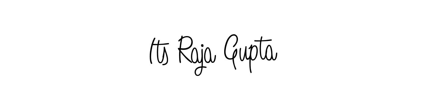 How to make Its Raja Gupta signature? Angelique-Rose-font-FFP is a professional autograph style. Create handwritten signature for Its Raja Gupta name. Its Raja Gupta signature style 5 images and pictures png