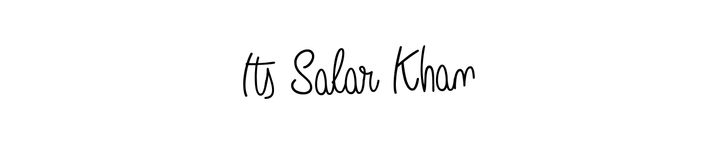 How to Draw Its Salar Khan signature style? Angelique-Rose-font-FFP is a latest design signature styles for name Its Salar Khan. Its Salar Khan signature style 5 images and pictures png