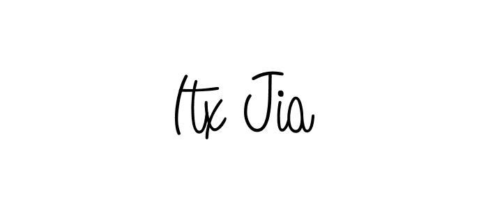 You can use this online signature creator to create a handwritten signature for the name Itx Jia. This is the best online autograph maker. Itx Jia signature style 5 images and pictures png