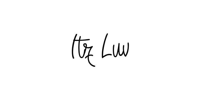 It looks lik you need a new signature style for name Itz Luv. Design unique handwritten (Angelique-Rose-font-FFP) signature with our free signature maker in just a few clicks. Itz Luv signature style 5 images and pictures png