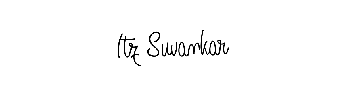 Similarly Angelique-Rose-font-FFP is the best handwritten signature design. Signature creator online .You can use it as an online autograph creator for name Itz Suvankar. Itz Suvankar signature style 5 images and pictures png