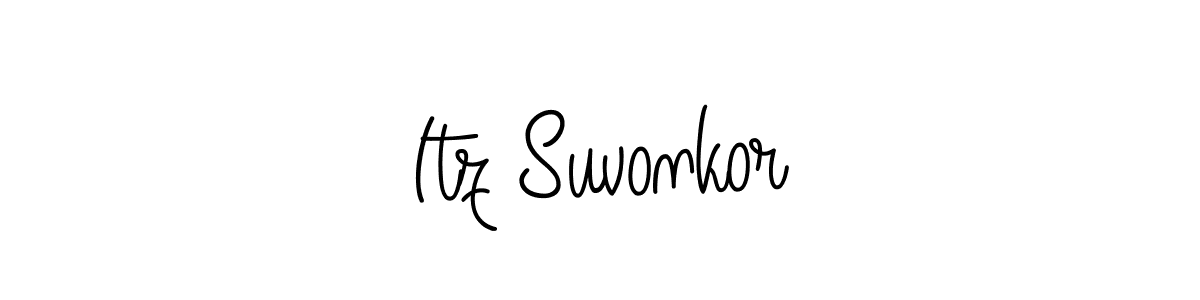 You can use this online signature creator to create a handwritten signature for the name Itz Suvonkor. This is the best online autograph maker. Itz Suvonkor signature style 5 images and pictures png