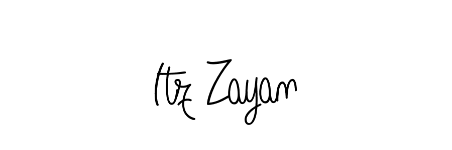 Also You can easily find your signature by using the search form. We will create Itz Zayan name handwritten signature images for you free of cost using Angelique-Rose-font-FFP sign style. Itz Zayan signature style 5 images and pictures png