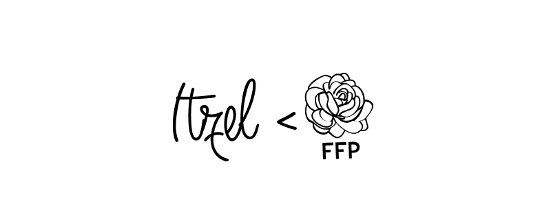 Check out images of Autograph of Itzel <3 name. Actor Itzel <3 Signature Style. Angelique-Rose-font-FFP is a professional sign style online. Itzel <3 signature style 5 images and pictures png