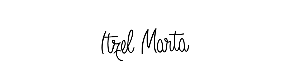 Check out images of Autograph of Itzel Marta name. Actor Itzel Marta Signature Style. Angelique-Rose-font-FFP is a professional sign style online. Itzel Marta signature style 5 images and pictures png