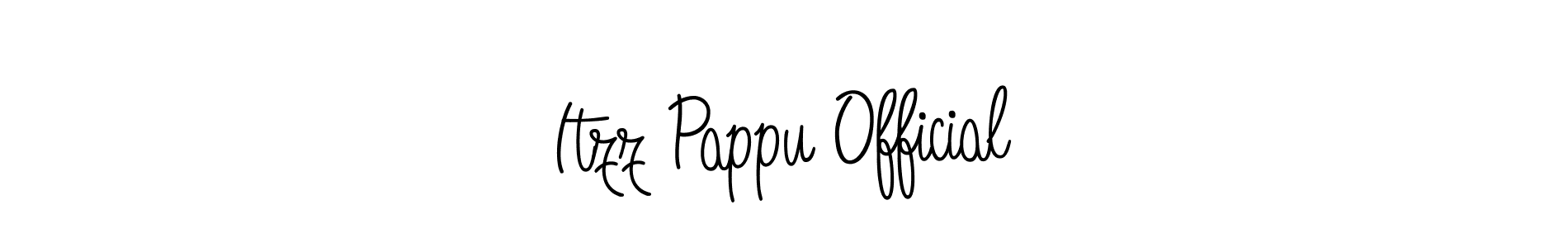 How to make Itzz Pappu Official signature? Angelique-Rose-font-FFP is a professional autograph style. Create handwritten signature for Itzz Pappu Official name. Itzz Pappu Official signature style 5 images and pictures png