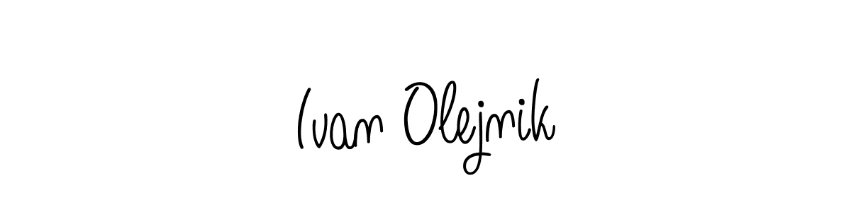 You can use this online signature creator to create a handwritten signature for the name Ivan Olejnik. This is the best online autograph maker. Ivan Olejnik signature style 5 images and pictures png