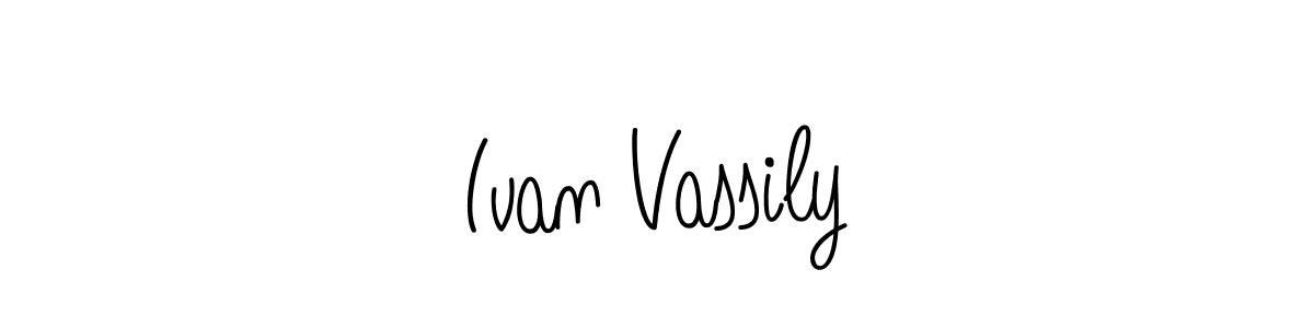 Make a beautiful signature design for name Ivan Vassily. Use this online signature maker to create a handwritten signature for free. Ivan Vassily signature style 5 images and pictures png