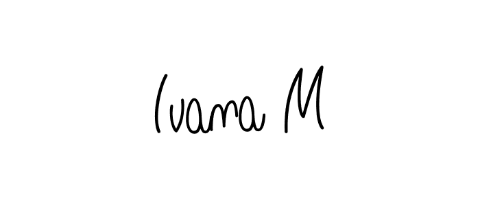 Also You can easily find your signature by using the search form. We will create Ivana M name handwritten signature images for you free of cost using Angelique-Rose-font-FFP sign style. Ivana M signature style 5 images and pictures png