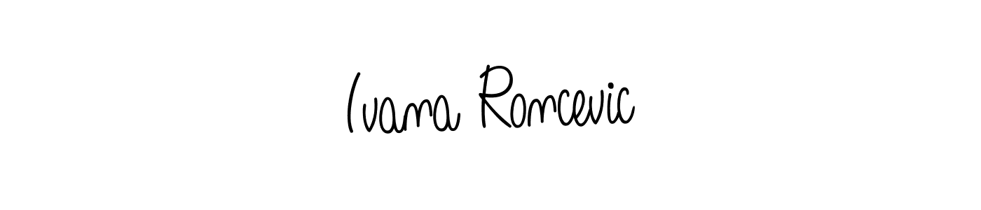 You can use this online signature creator to create a handwritten signature for the name Ivana Roncevic. This is the best online autograph maker. Ivana Roncevic signature style 5 images and pictures png