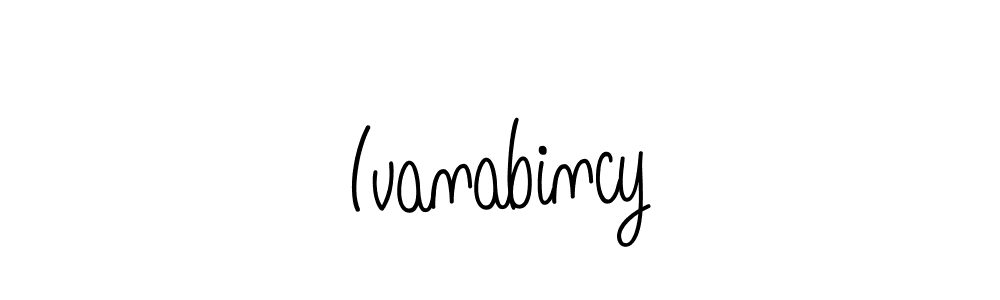 Also You can easily find your signature by using the search form. We will create Ivanabincy name handwritten signature images for you free of cost using Angelique-Rose-font-FFP sign style. Ivanabincy signature style 5 images and pictures png