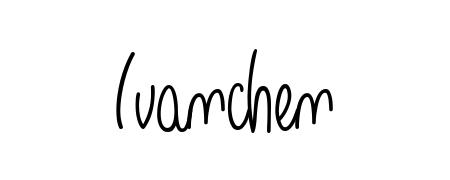 Build your personal autograph collection for name Ivanchen with Angelique-Rose-font-FFP design. Browse, select, and save your favorites. Ivanchen signature style 5 images and pictures png