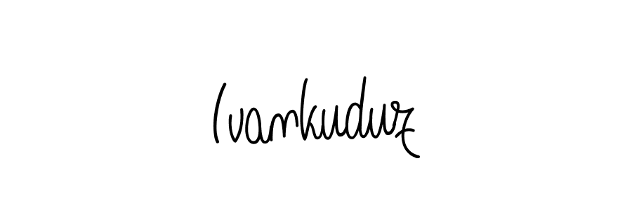 Also we have Ivankuduz name is the best signature style. Create professional handwritten signature collection using Angelique-Rose-font-FFP autograph style. Ivankuduz signature style 5 images and pictures png