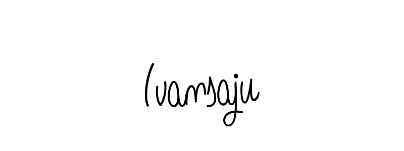 Ivansaju stylish signature style. Best Handwritten Sign (Angelique-Rose-font-FFP) for my name. Handwritten Signature Collection Ideas for my name Ivansaju. Ivansaju signature style 5 images and pictures png