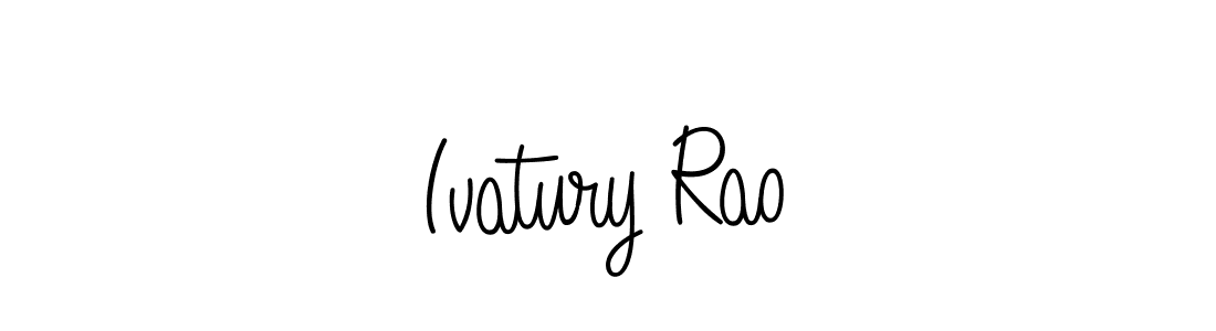 It looks lik you need a new signature style for name Ivatury Rao. Design unique handwritten (Angelique-Rose-font-FFP) signature with our free signature maker in just a few clicks. Ivatury Rao signature style 5 images and pictures png