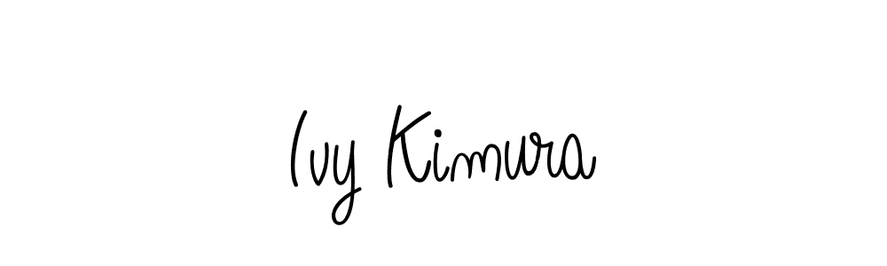 The best way (Angelique-Rose-font-FFP) to make a short signature is to pick only two or three words in your name. The name Ivy Kimura include a total of six letters. For converting this name. Ivy Kimura signature style 5 images and pictures png