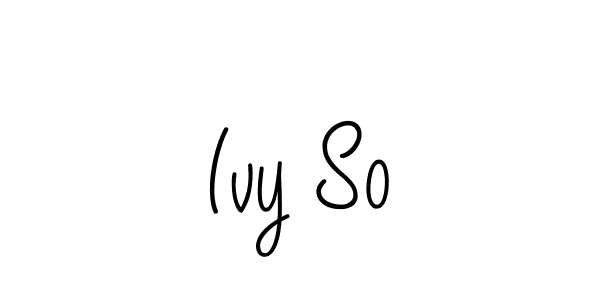 It looks lik you need a new signature style for name Ivy So. Design unique handwritten (Angelique-Rose-font-FFP) signature with our free signature maker in just a few clicks. Ivy So signature style 5 images and pictures png